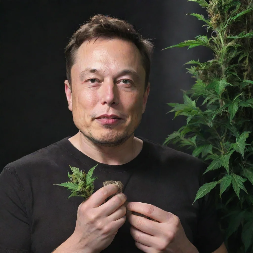 amazing elon musk weed awesome portrait 2