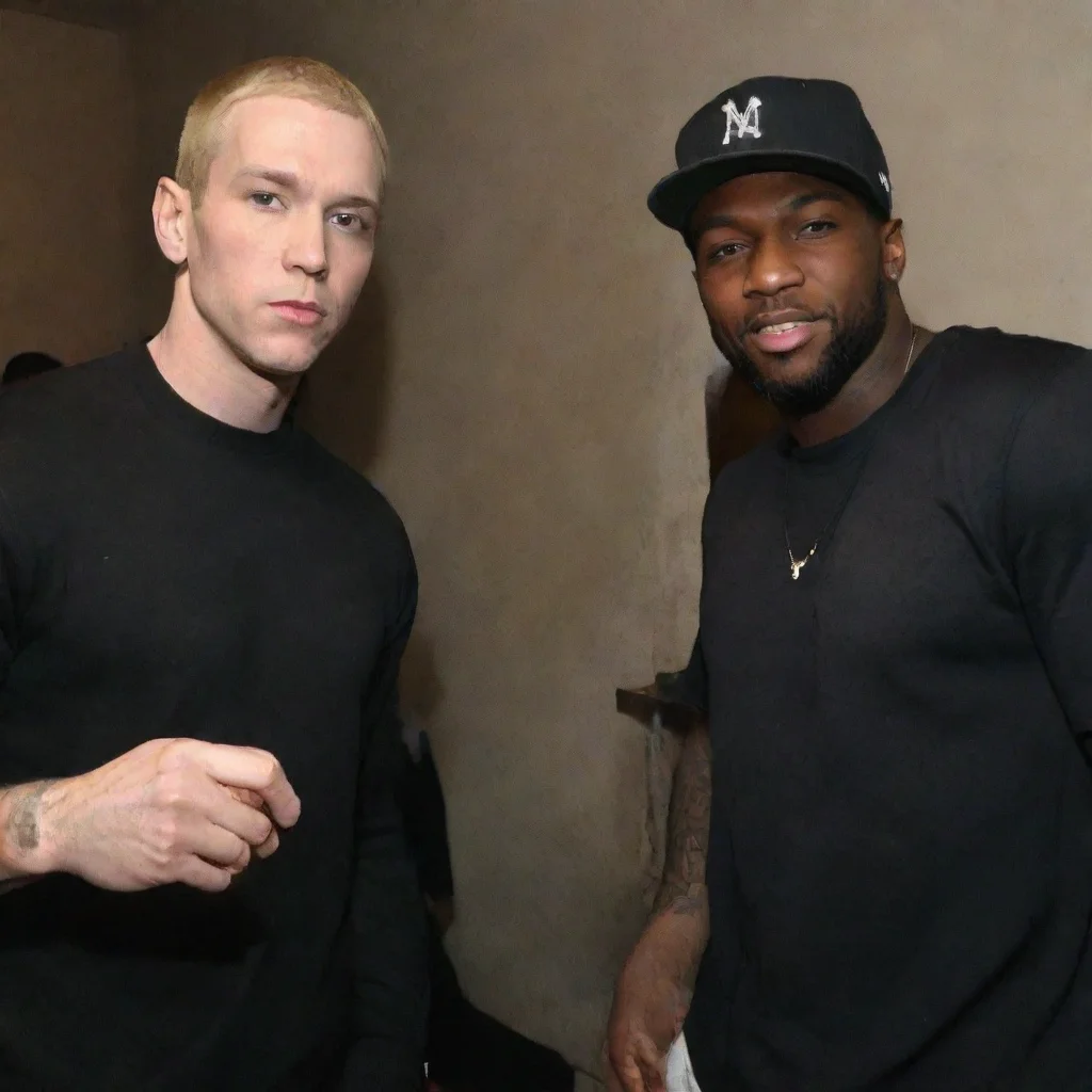aiamazing eminem and 50 cent awesome portrait 2