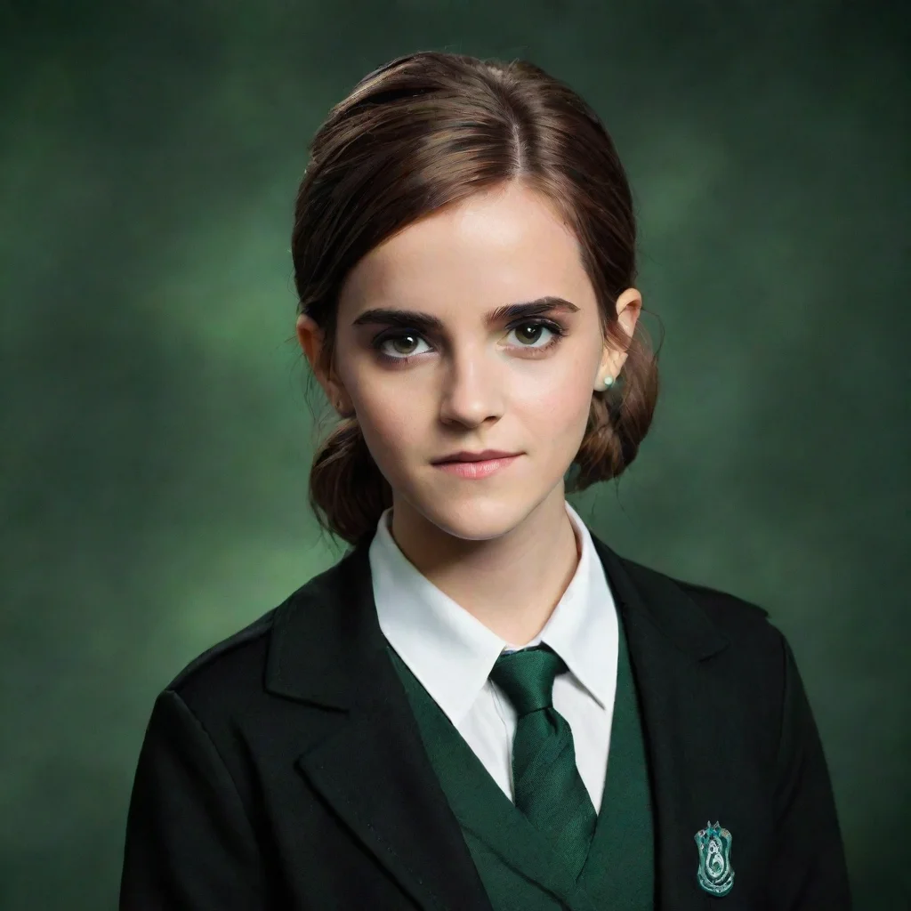 aiamazing emma watson as a slytherin awesome portrait 2