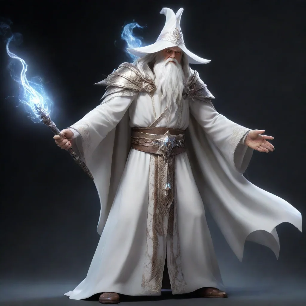 amazing epic character hd white wizard awesome portrait 2