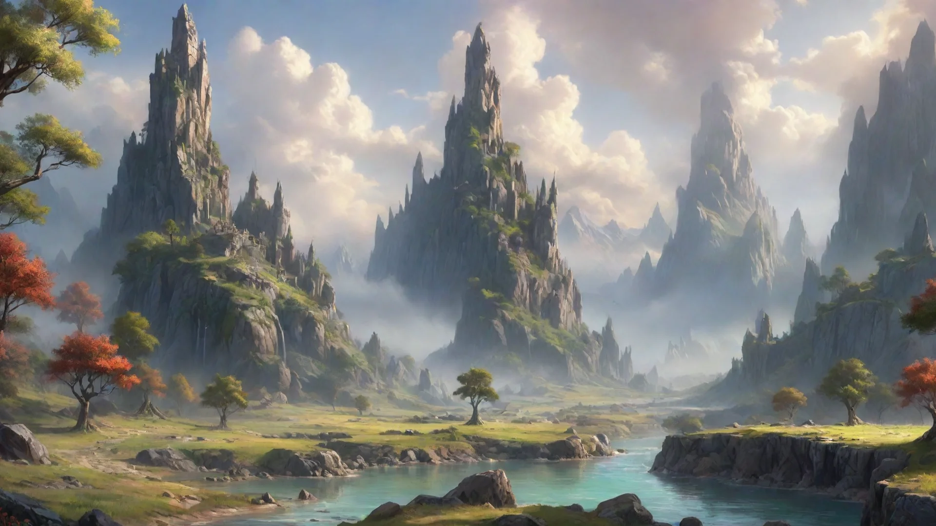 amazing epic fantasy landscape ue5 painterly long zoom ar 169 awesome portrait 2 wide