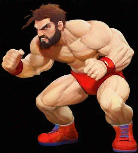aiamazing epid hd street fighter jack dorsey muscly wrestler awesome portrait 2