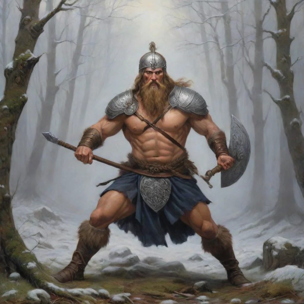 amazing estonian mythology warrior  awesome portrait 2