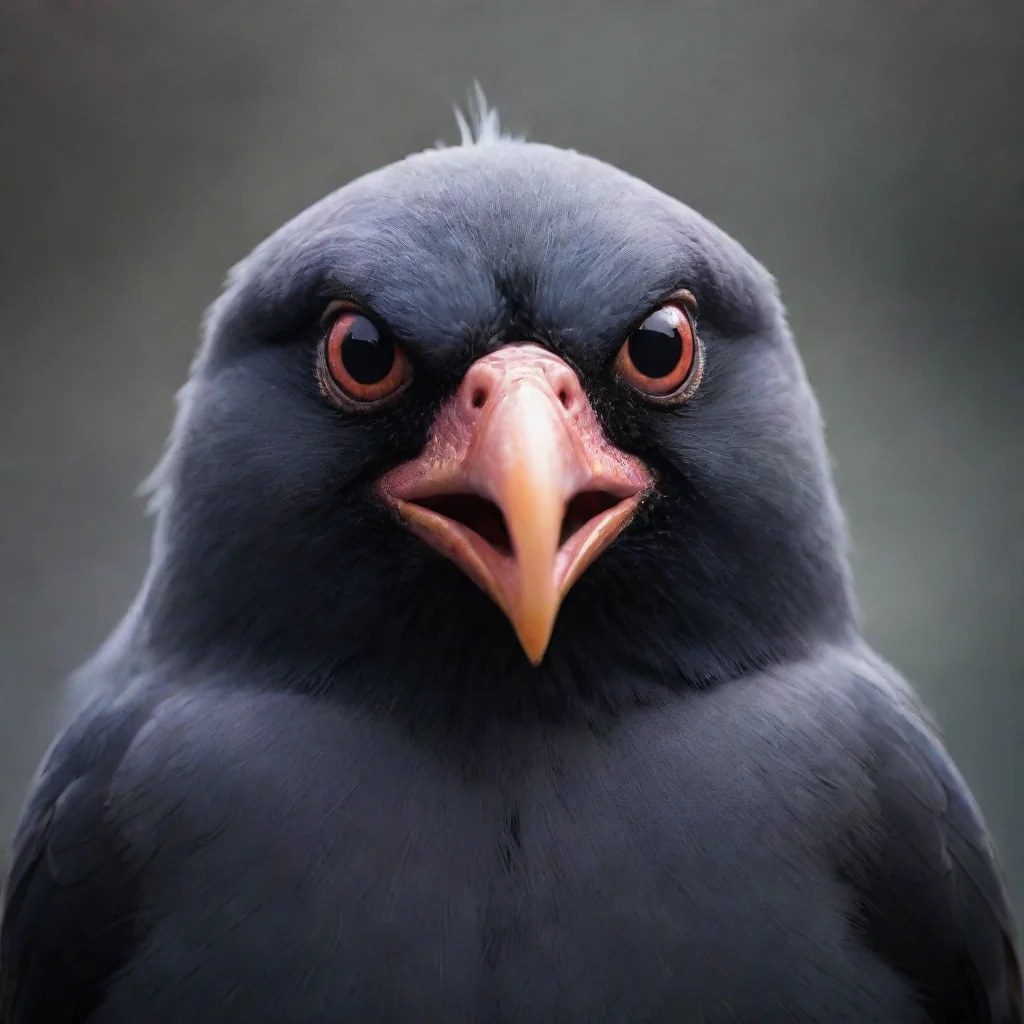 aiamazing evil bird awesome portrait 2