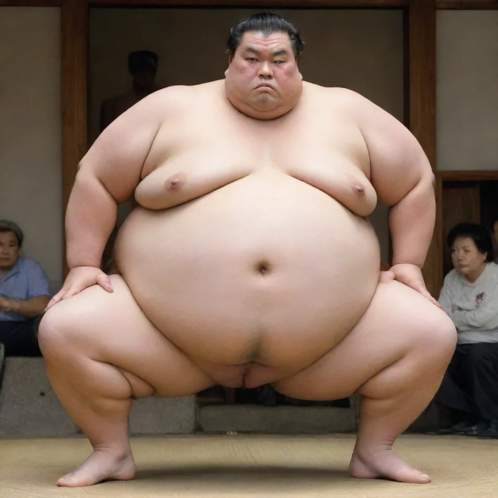 amazing extremely obese sumo theighs awesome portrait 2