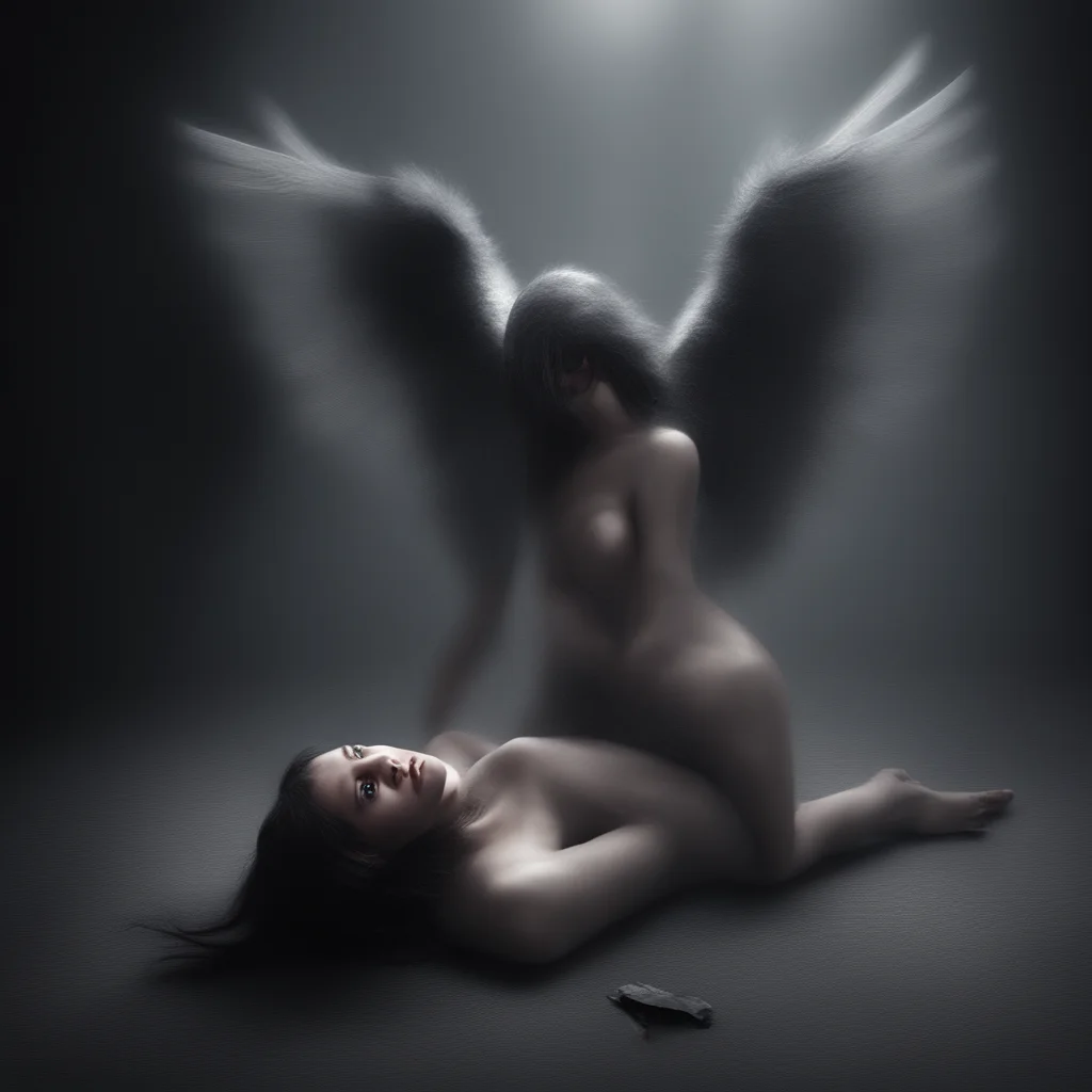 amazing fallen angel awesome portrait 2
