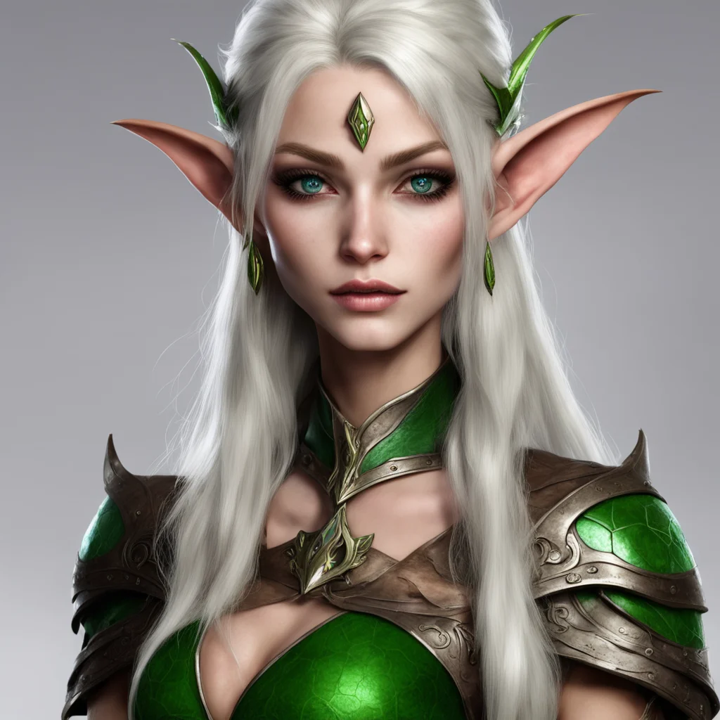 aiamazing fantasy elf female  awesome portrait 2