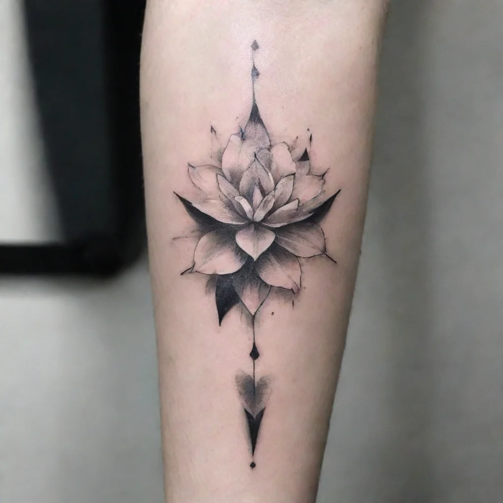 aiamazing fine line black and white tattoo awesome portrait 2