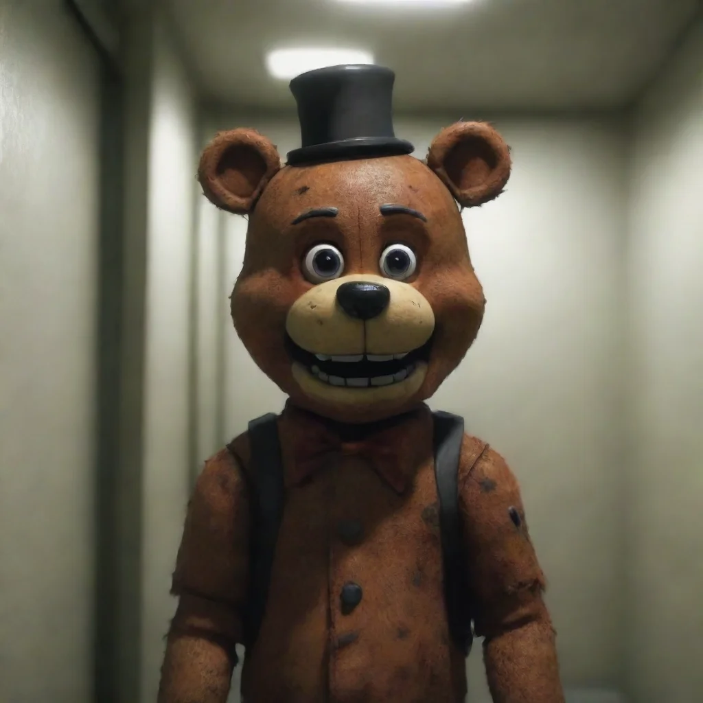 aiamazing freddy fazbear%2C cctv footage  awesome portrait 2