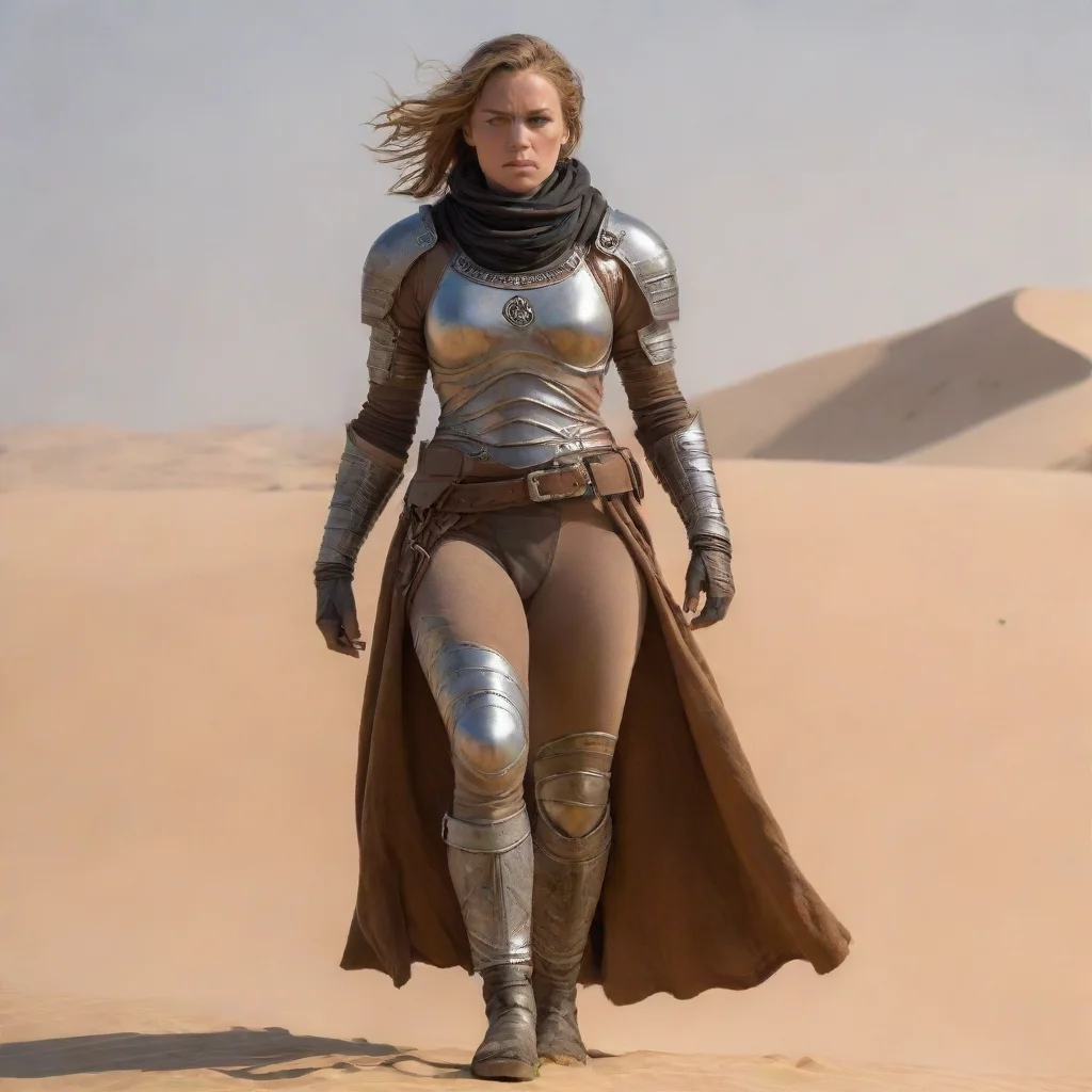 aiamazing fremen female warrior on dune awesome portrait 2