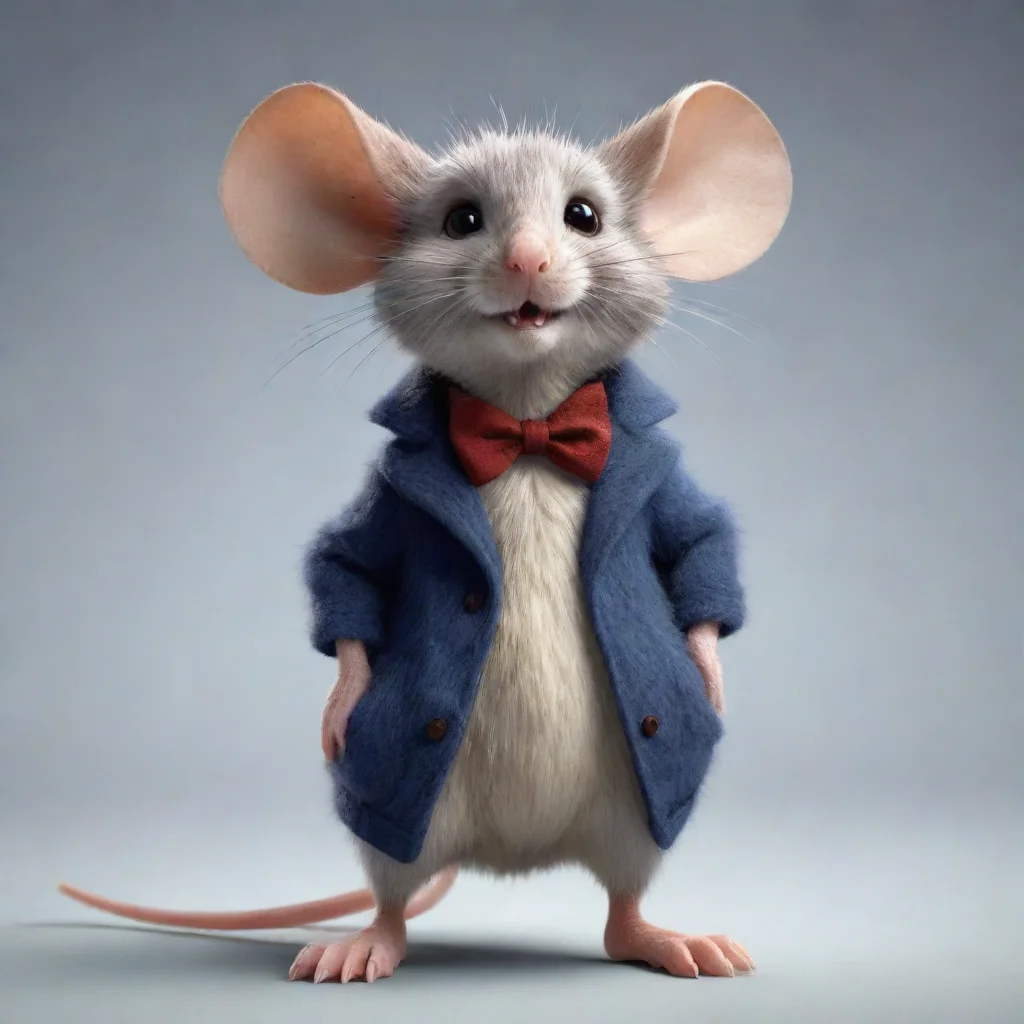 aiamazing furry anthropomorphic mouse awesome portrait 2
