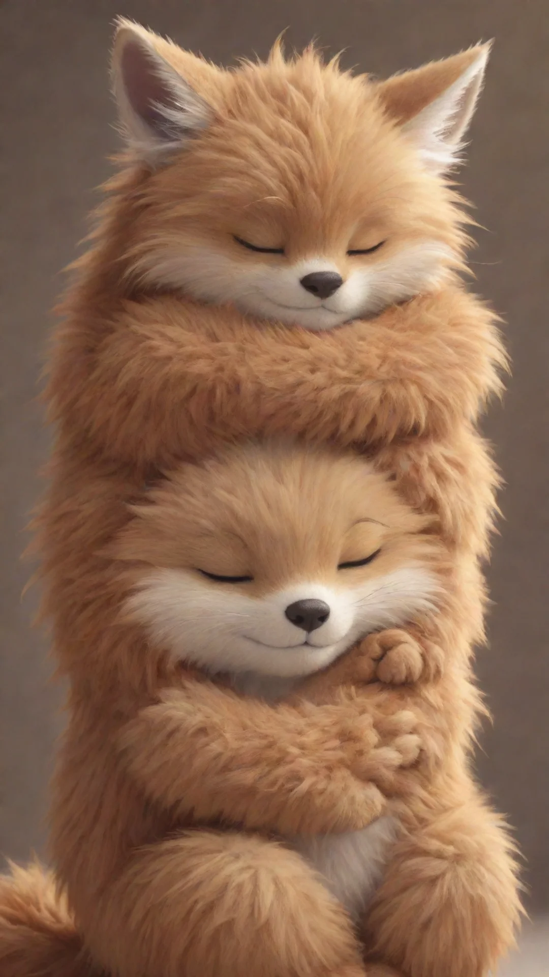 aiamazing furry hug awesome portrait 2 tall