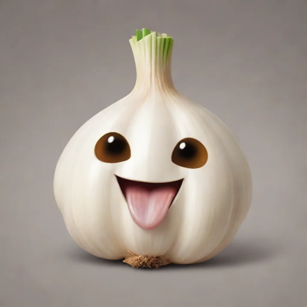 aiamazing garlic emoji awesome portrait 2