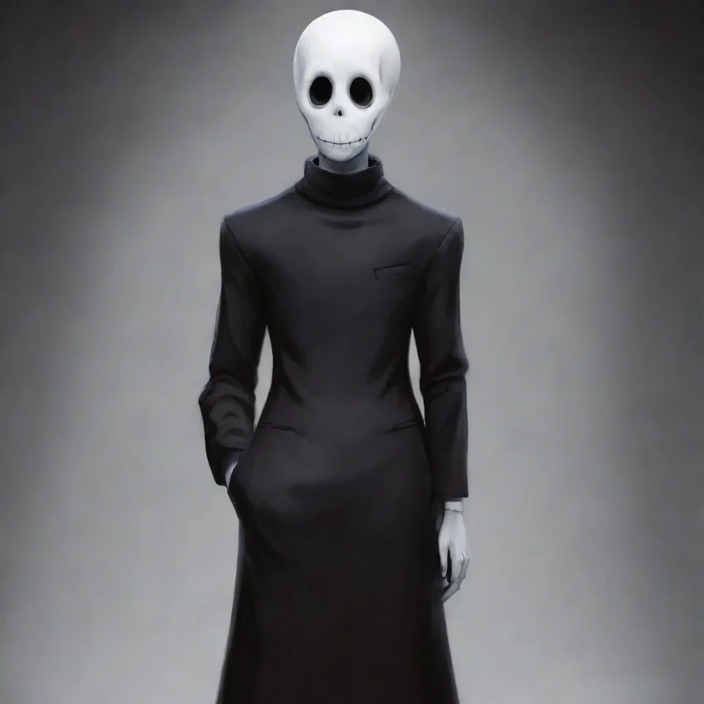 amazing gaster from undertale awesome portrait 2