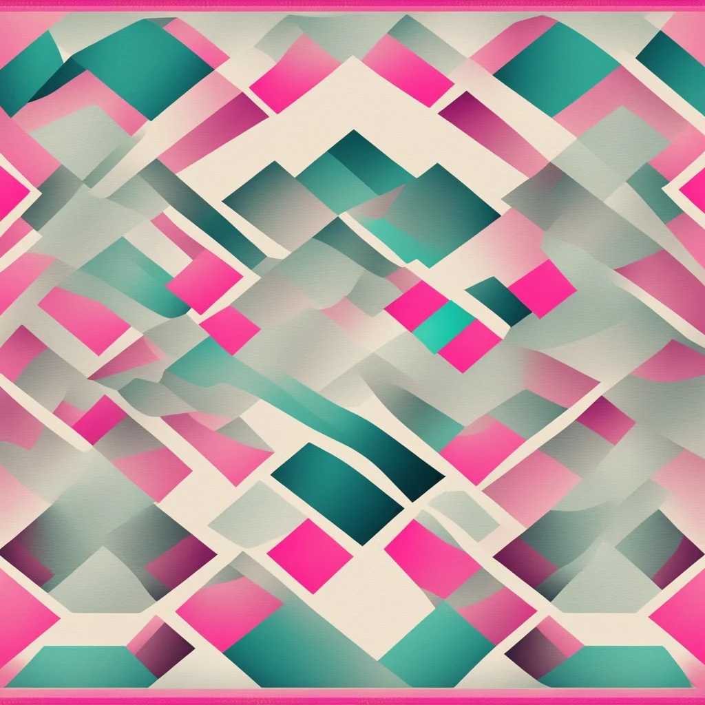 aiamazing geometric shapes design pattern awesome portrait 2