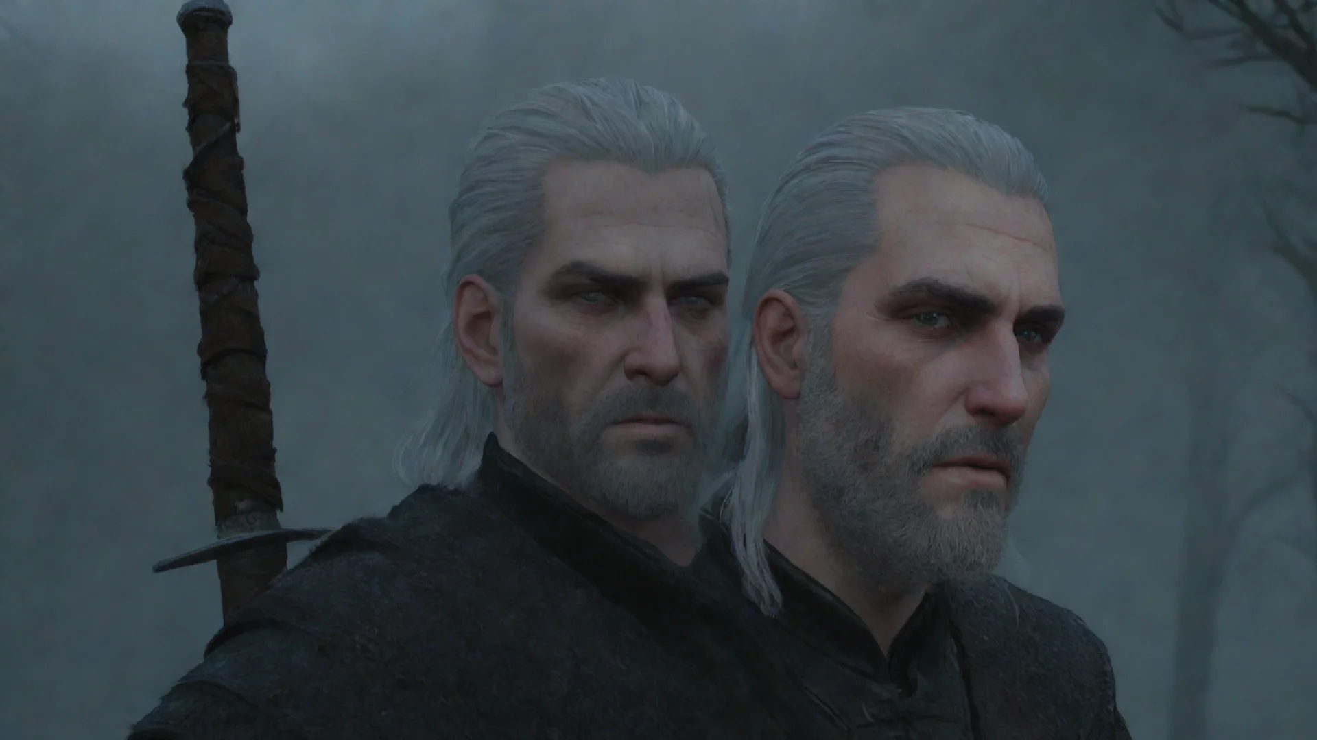 aiamazing geralt  awesome portrait 2 wide
