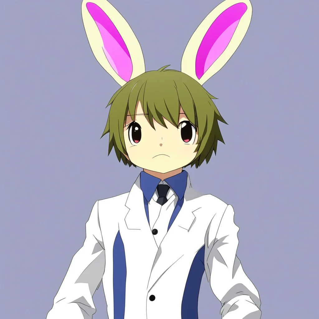 aiamazing gin from detective conan wearing a bunny suit awesome portrait 2