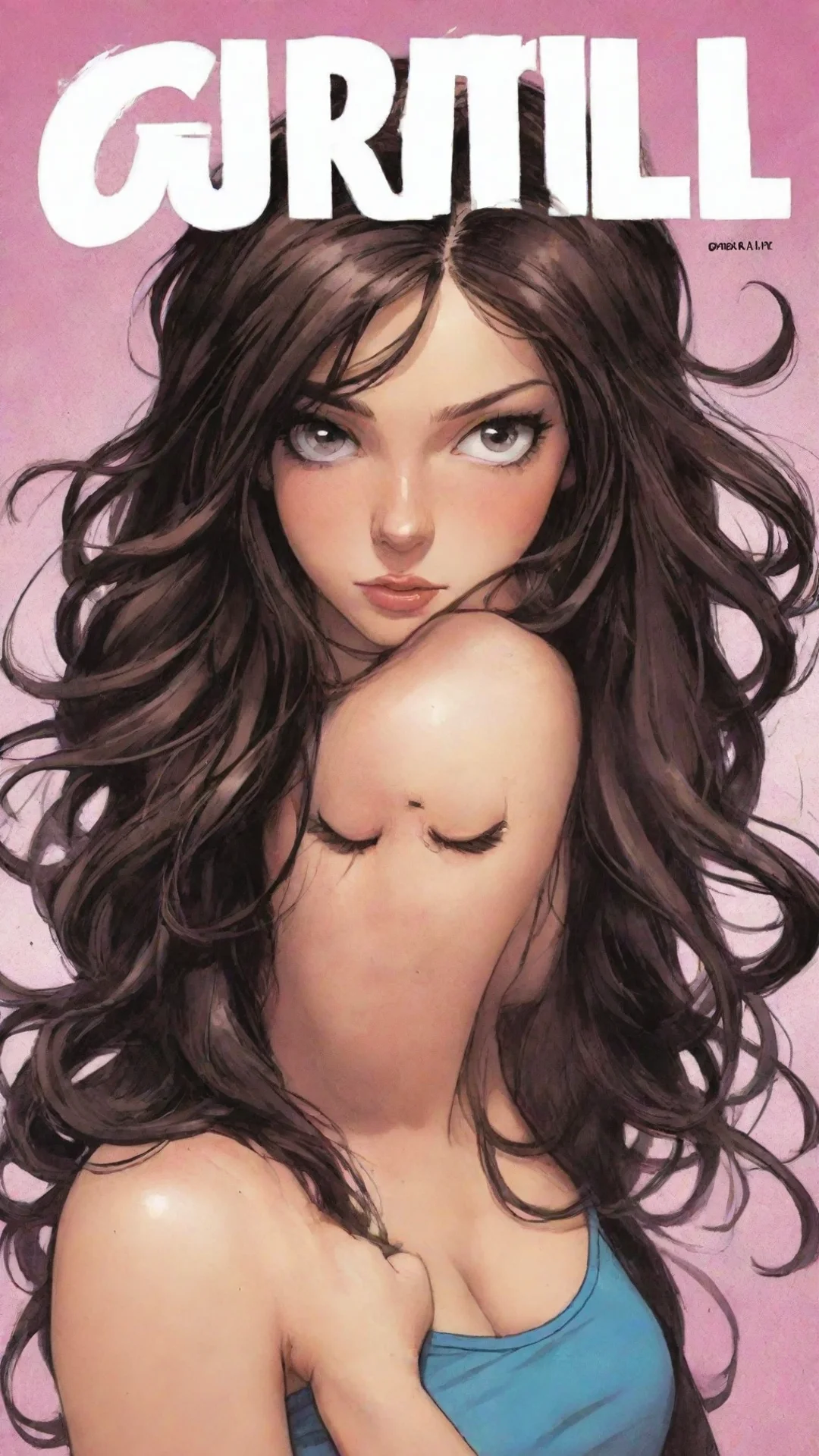 amazing girl comic cover awesome portrait 2 tall