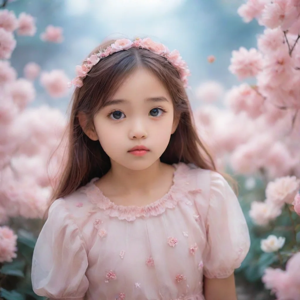 amazing girl in dreamy world awesome portrait 2