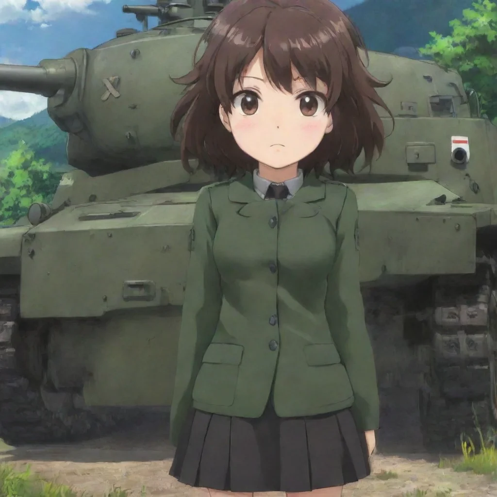 aiamazing girl und panzer  awesome portrait 2