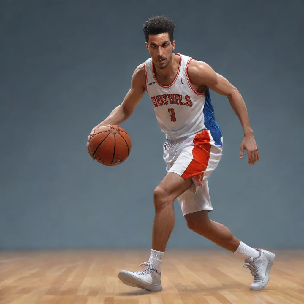 aiamazing giuseppe did not become a true basketball professional%2C he became a true football and basketball professional at the same times  pop artstation awesome portrait 2