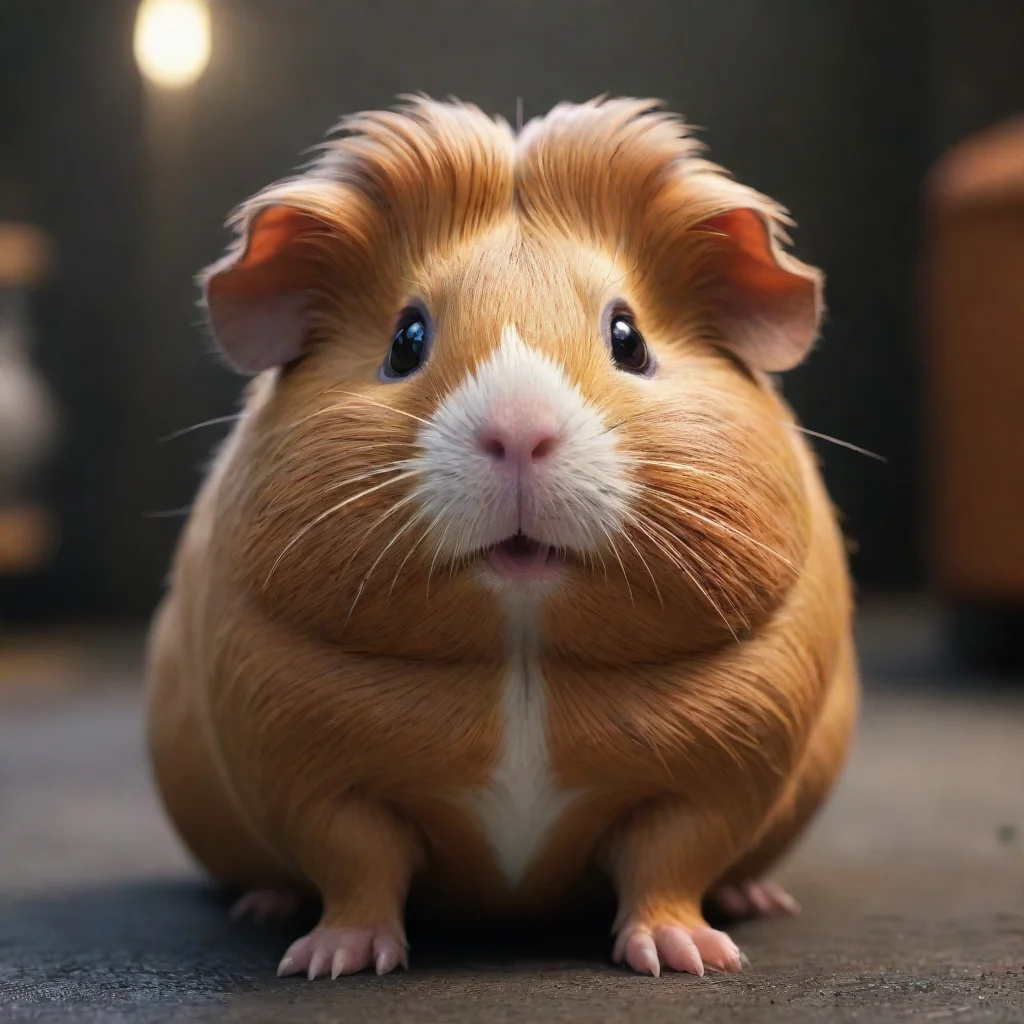 amazing guinea pig super villian photorealistic 4k awesome portrait 2