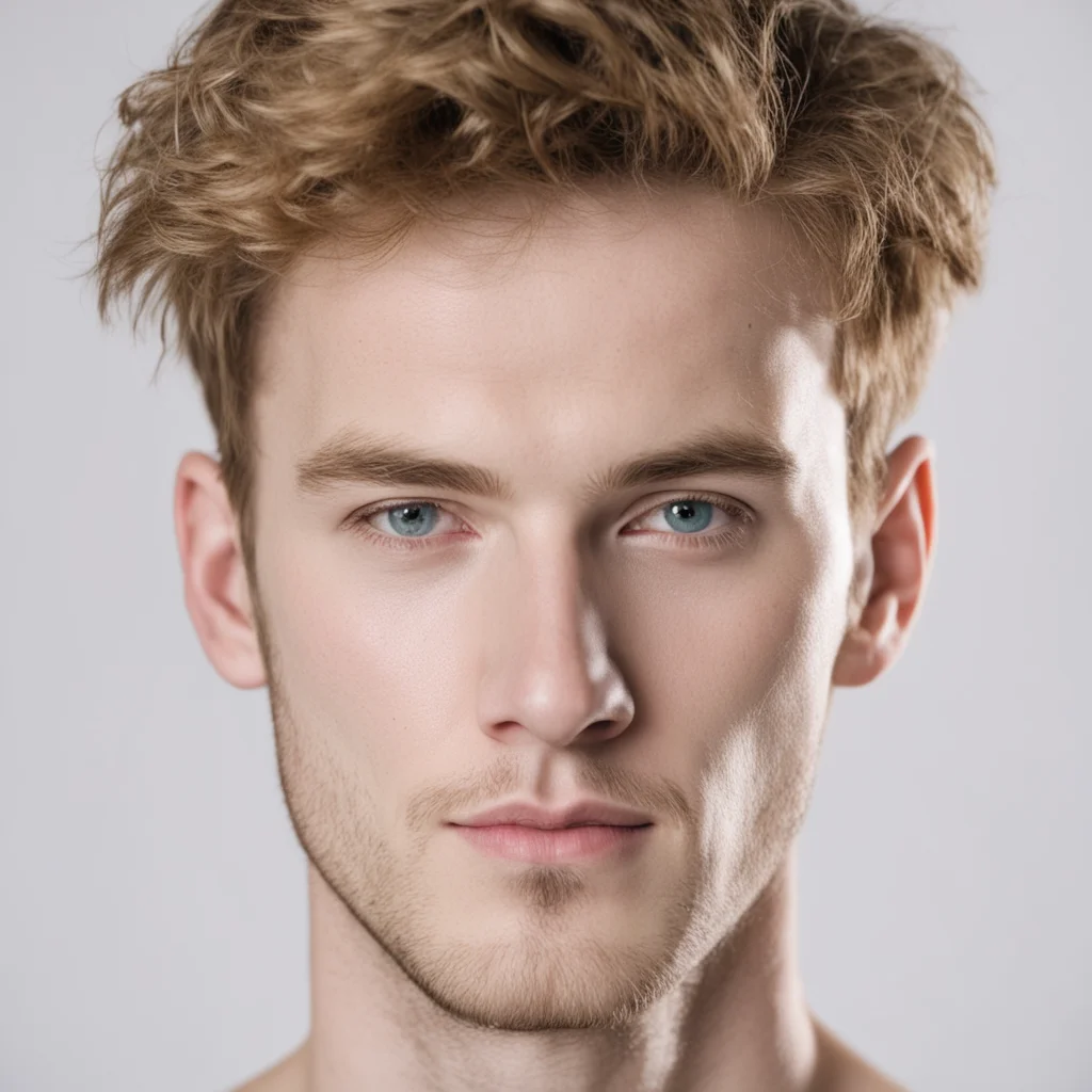 aiamazing handsome pale young man face awesome portrait 2