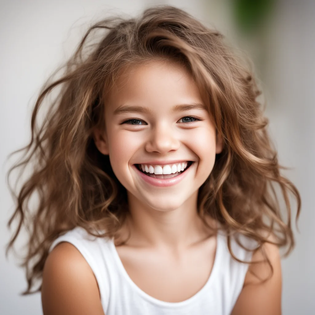 aiamazing happy girl%2C bronze hair%2C big smile awesome portrait 2