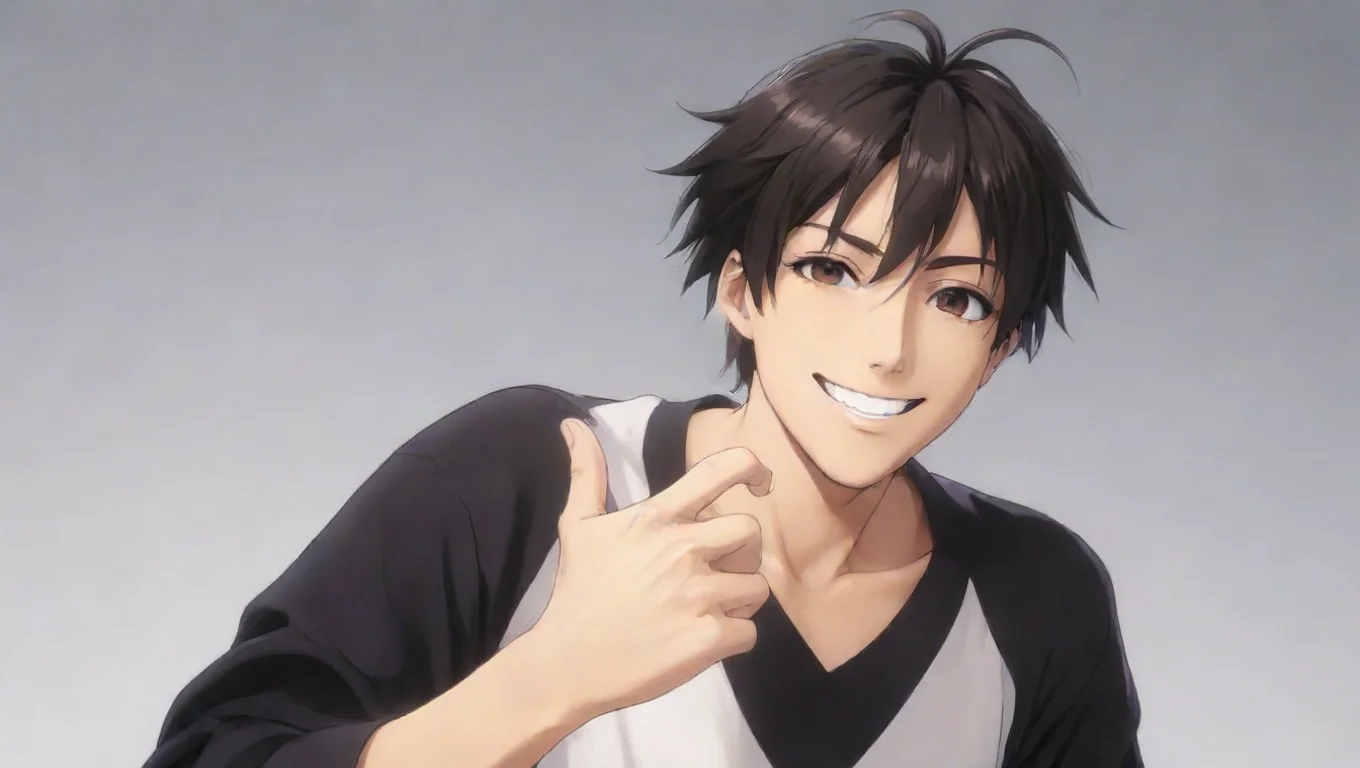 amazing hd anime character wow happy smile talkative good looking widescreen