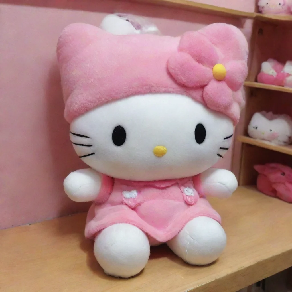 aiamazing hello kitty plushie in the backrooms awesome portrait 2