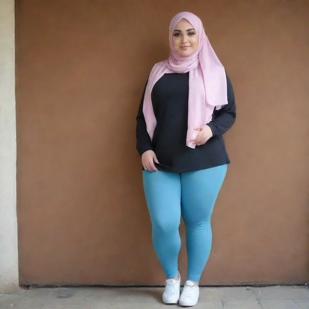 aiamazing hijab plump leggins awesome portrait 2