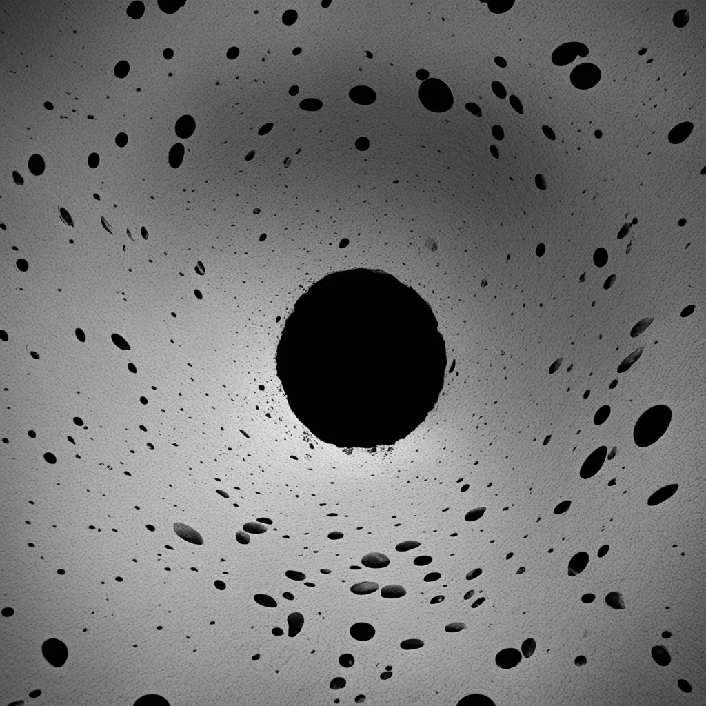 aiamazing hole to other dimensions black and white awesome portrait 2