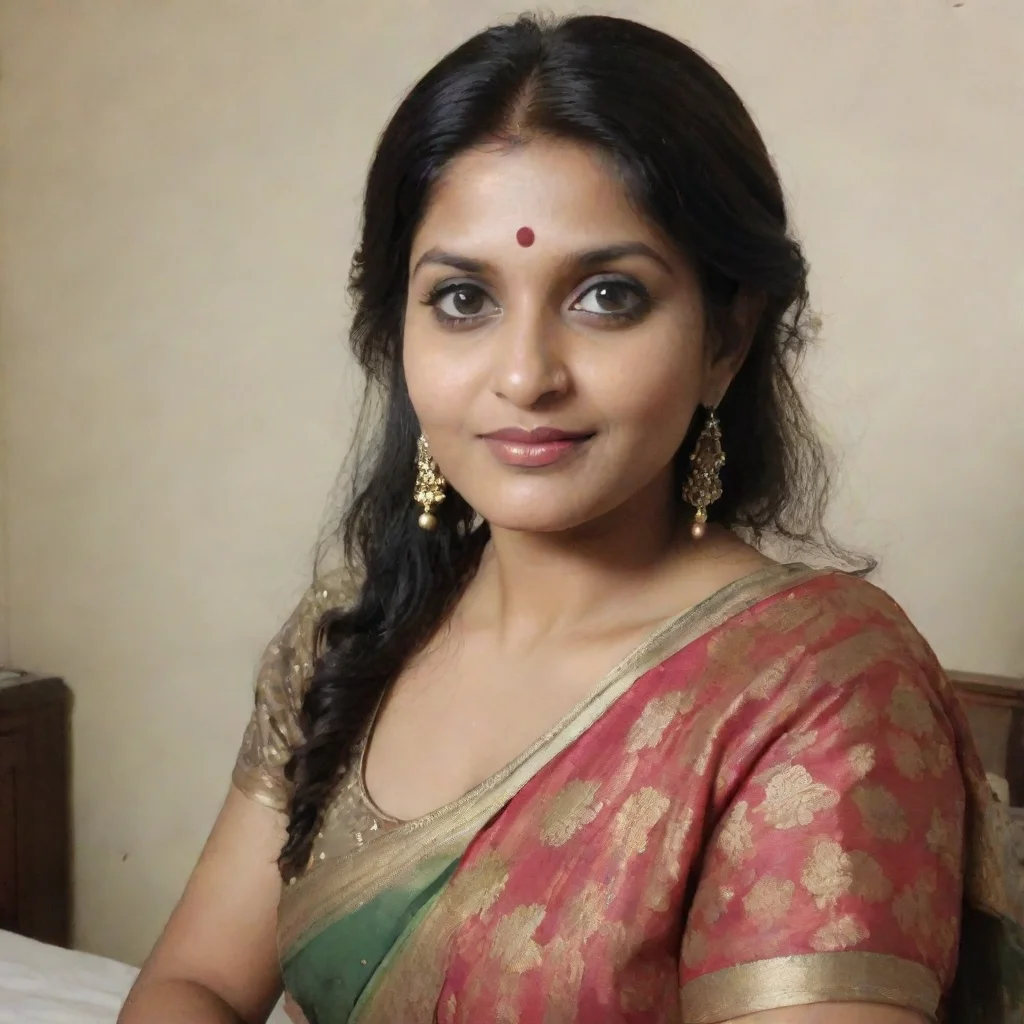 aiamazing indian aunty awesome portrait 2