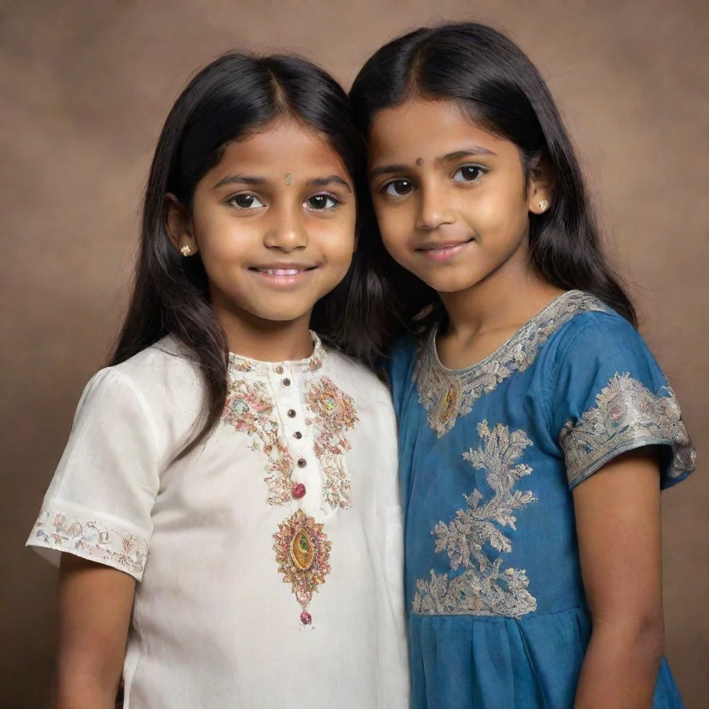 aiamazing indian sister awesome portrait 2