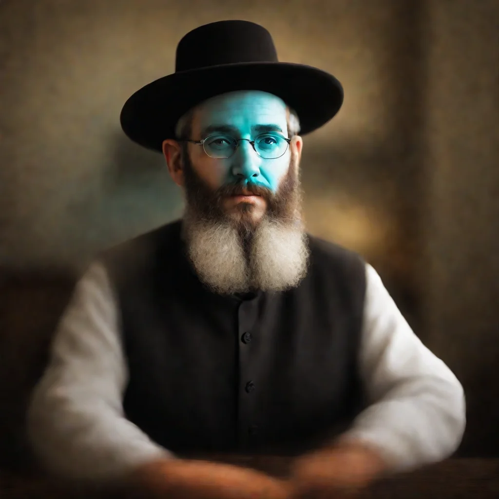aiamazing jewish rabbi  awesome portrait 2