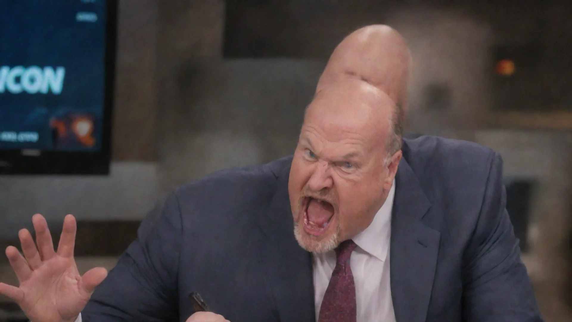 aiamazing jim cramer screaming at bitcoin awesome portrait 2 wide