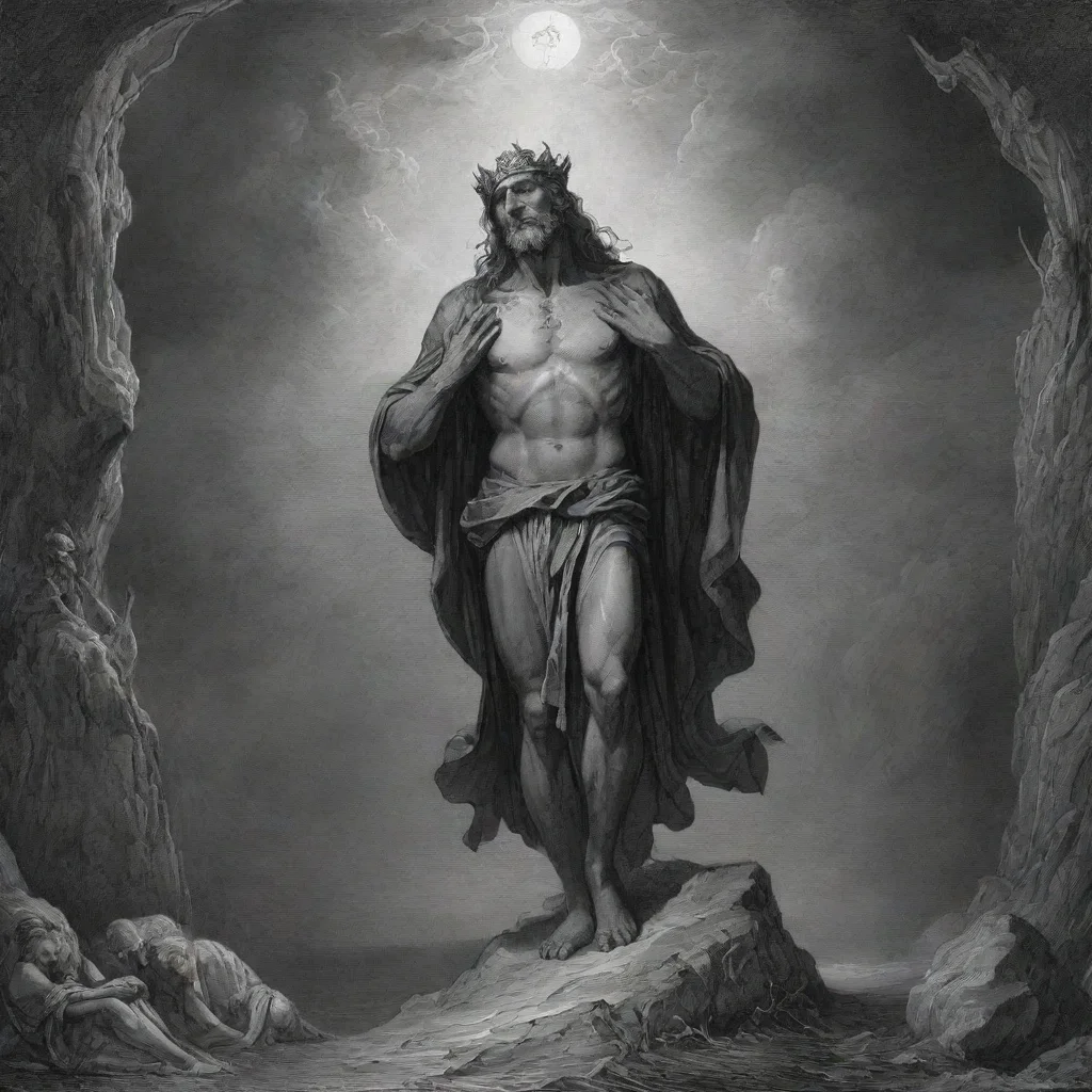 aiamazing jisus in gustave dor%C3%A9%27s style awesome portrait 2
