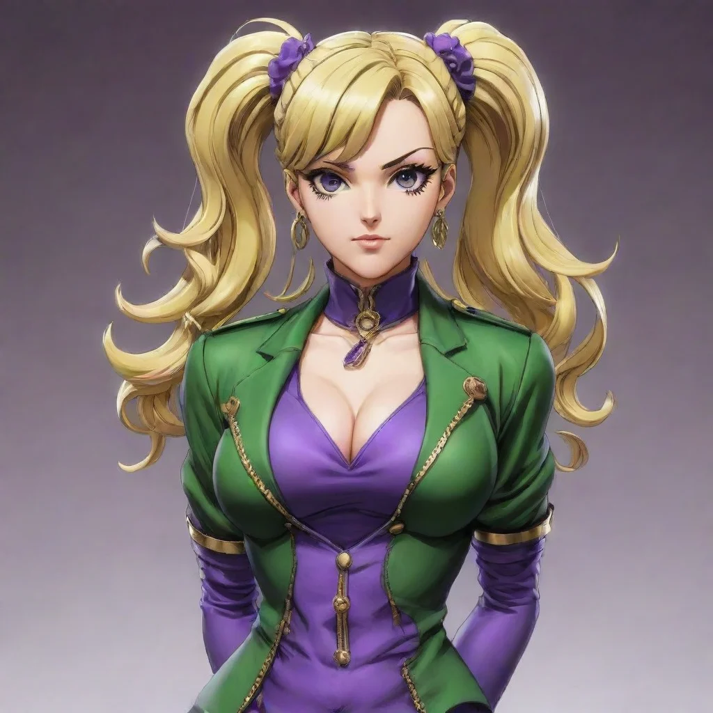 aiamazing jojo%27s bizarre adventure female awesome portrait 2