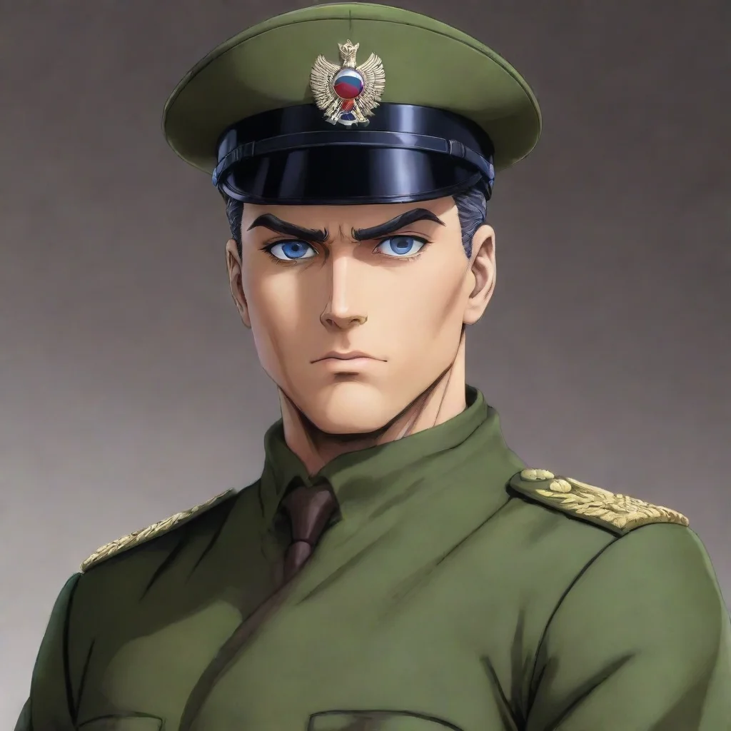 aiamazing jojo bizarre adventure character who look%27s like a german ww2 general and has a stand awesome portrait 2