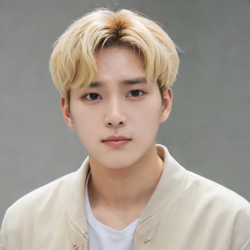 aiamazing kang yeosang with blonde hair awesome portrait 2