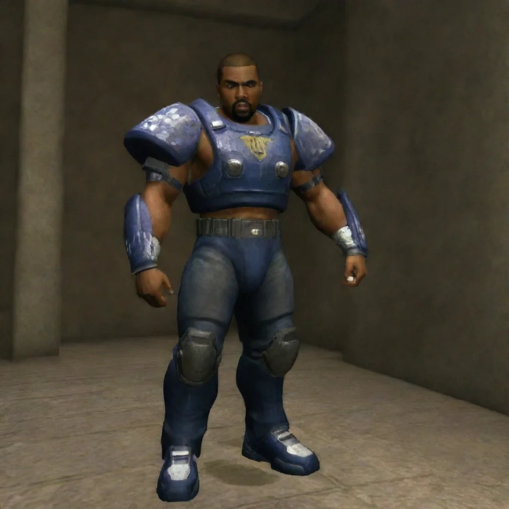 amazing kanye in unreal tournament 1999 awesome portrait 2