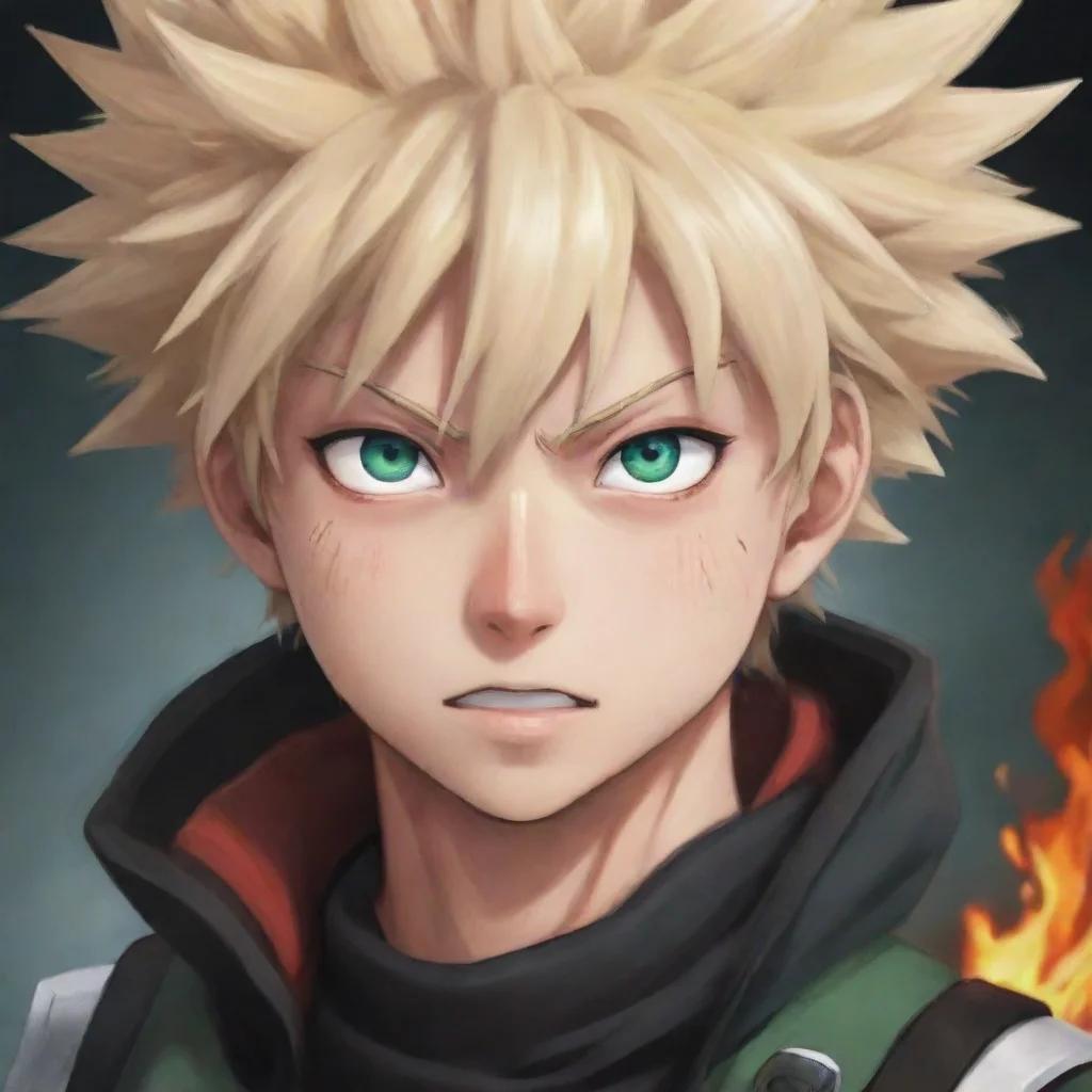 amazing katsuki bakugou  awesome portrait 2