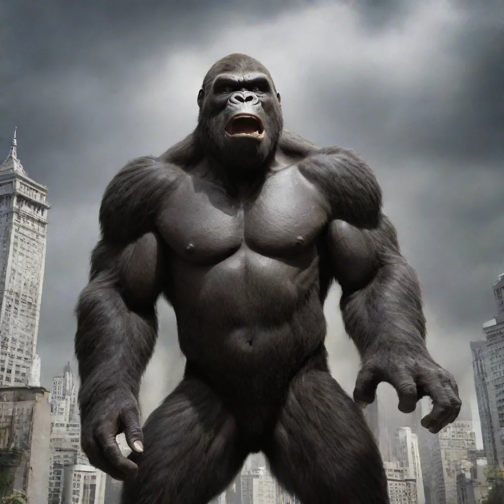 aiamazing king kong awesome portrait 2