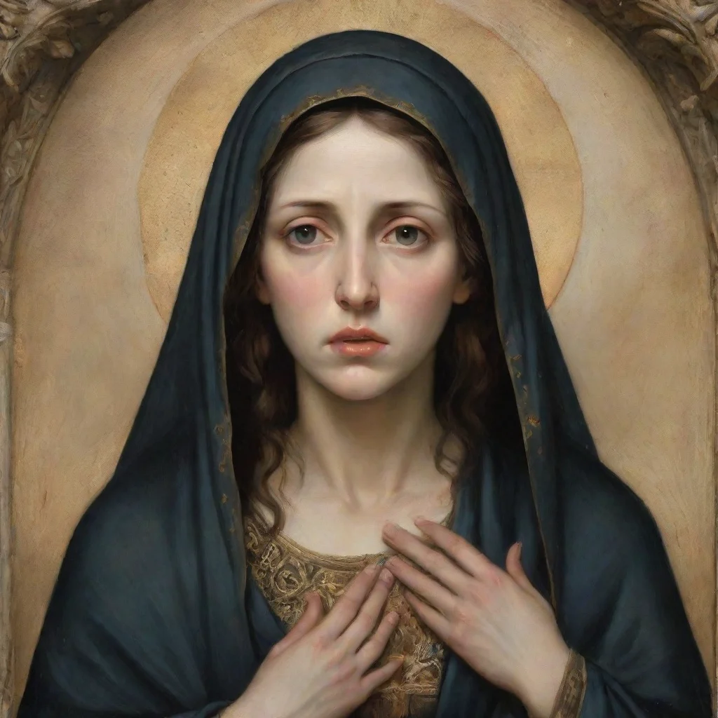 aiamazing lady of sorrows awesome portrait 2