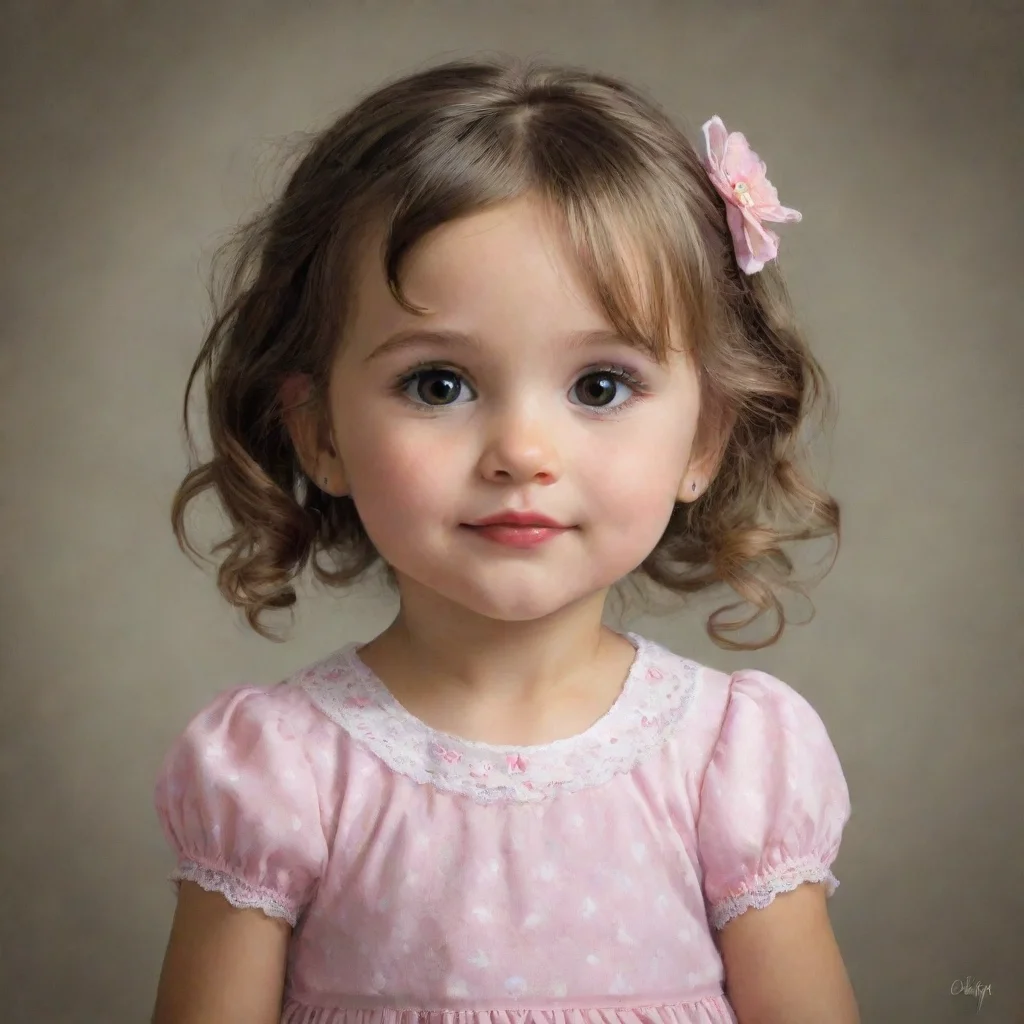 aiamazing little girl awesome portrait 2