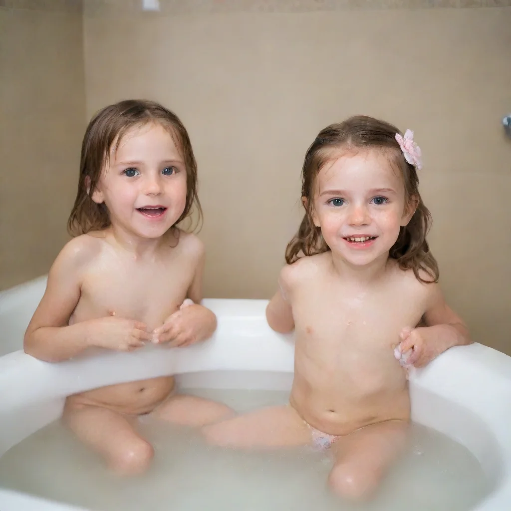 amazing little girls taking bath awesome portrait 2