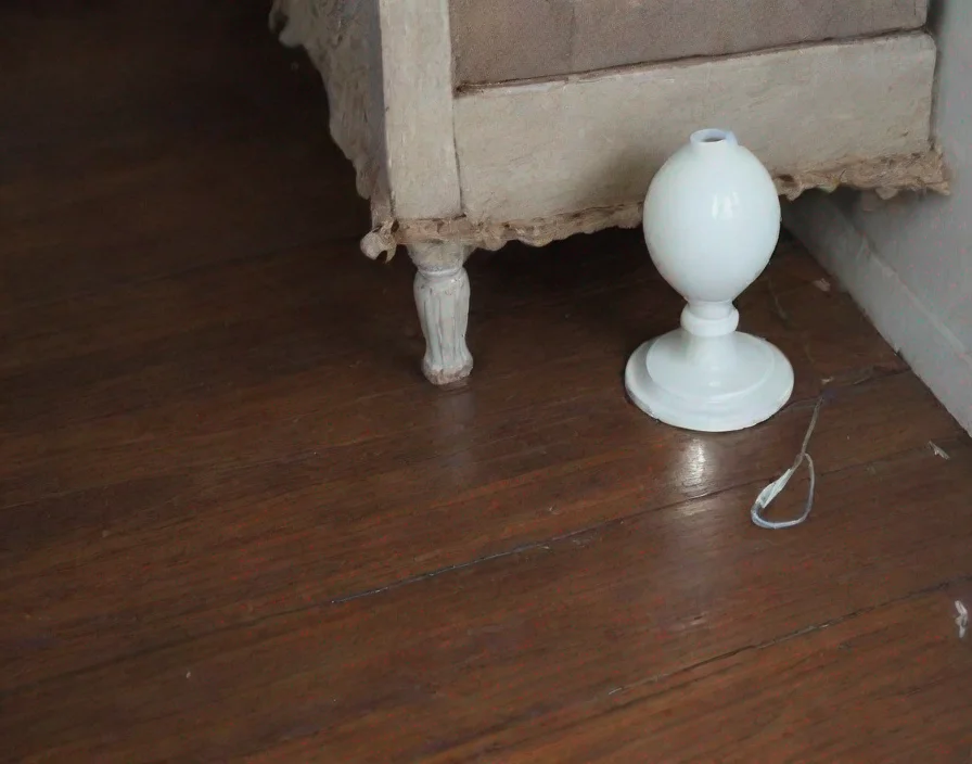 aiamazing little white lamp on the floor awesome portrait 2
