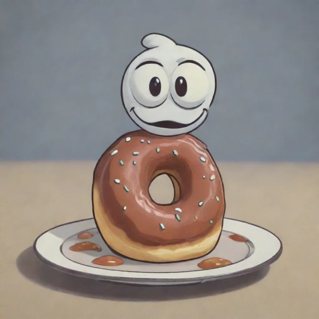 aiamazing long john donut cuphead style awesome portrait 2