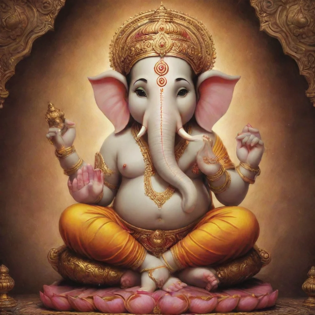 aiamazing lord ganesha %2C aesthetic awesome portrait 2