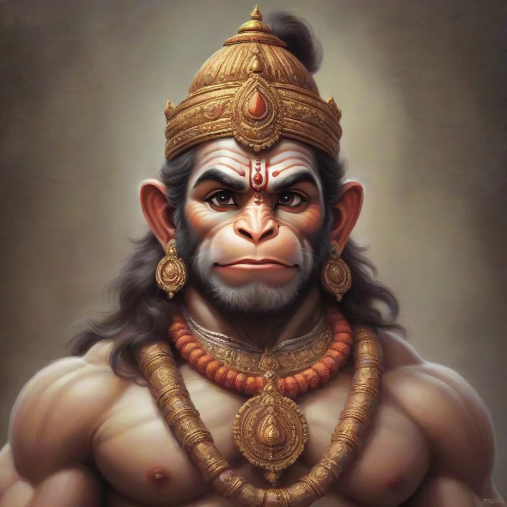 amazing lord hanuman awesome portrait 2